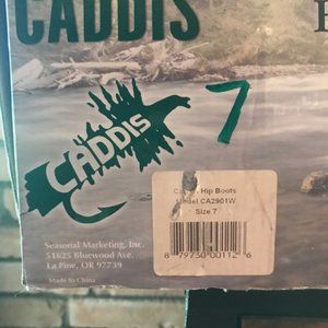 Caddis Wading Mens Size 7 Rubber Hip Height Boots